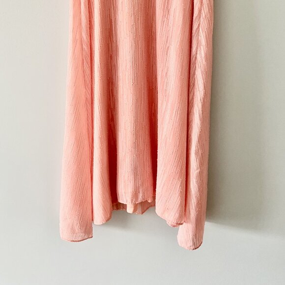 CALVIN KLEIN Peach Dress - Size 2 - Picture 4 of 7